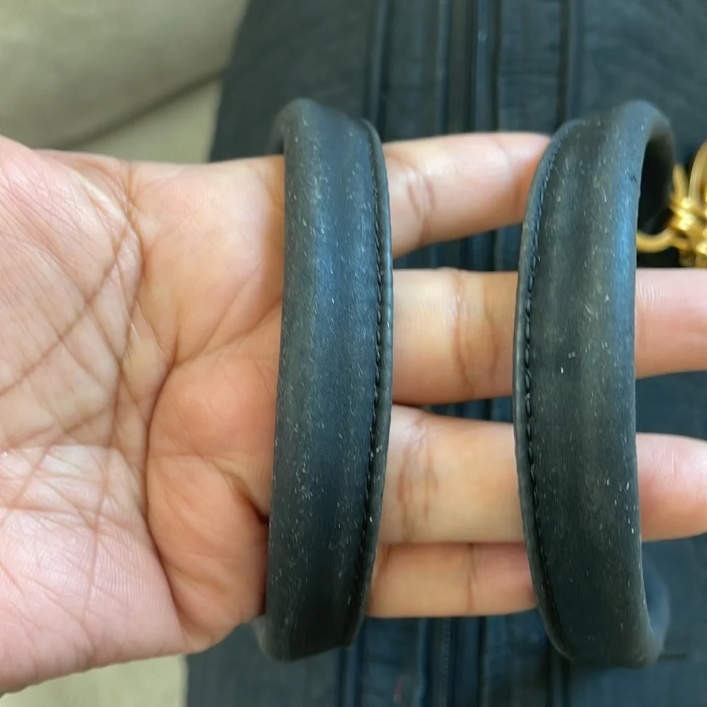 Christian Dior Black Nylon Cannage Lady Dior Boston Bag - Picture 6 of 14